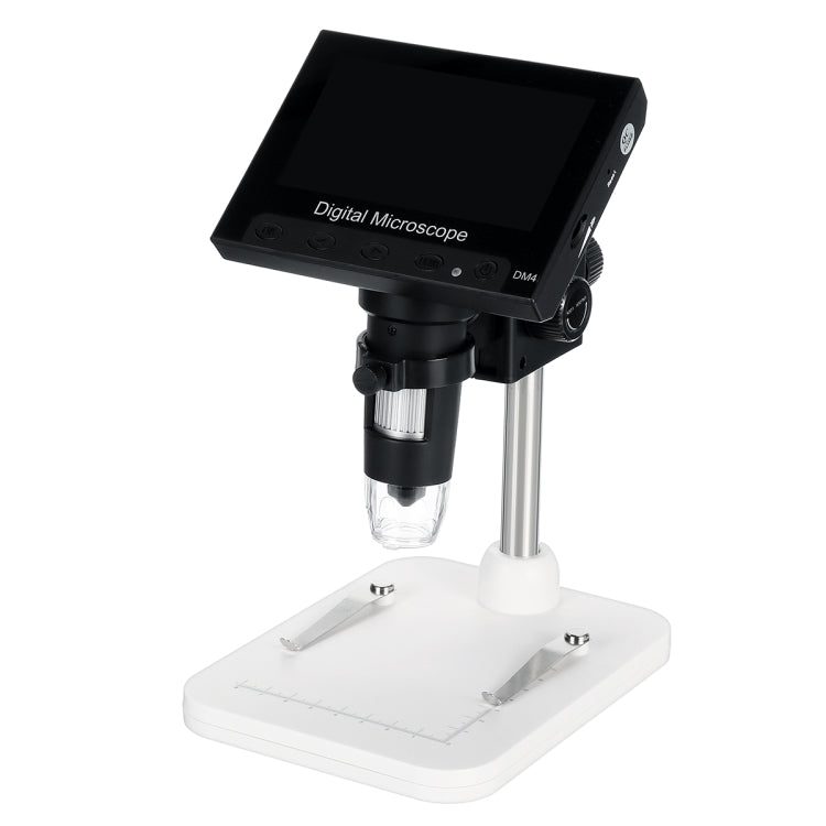Endoscopio microscopio digital LCD DM4 de 4,3 pulgadas con grabación y soporte, HD, 720P, zoom 1000X