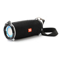 T&G TG192 LED Luz intermitente Bajo inalámbrico portátil Altavoz estéreo 3D Bluetooth, compatible con tarjeta FM / TF / USB