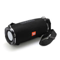 T&G TG187 Altavoz Bluetooth envolvente de bajos inalámbrico portátil a prueba de agua con correa para el hombro, compatible con tarjeta FM / TF