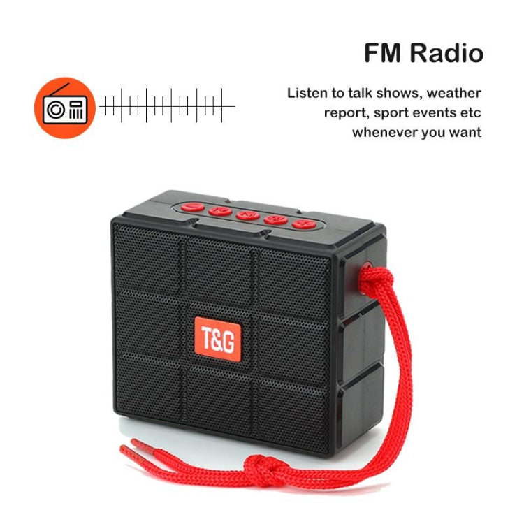 T&G TG311 Linterna LED Altavoz Bluetooth portátil, compatible con tarjeta TF / FM / disco AUX / U de 3,5 mm
