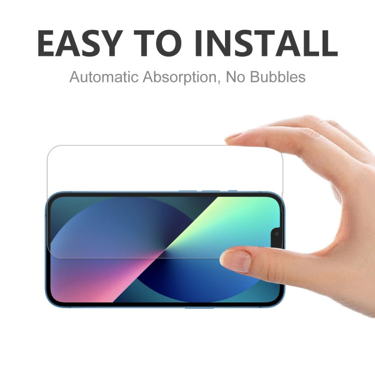 10 PCS ENKAY Hat-Prince 0.26mm 9H 2.5D Protector de pantalla de vidrio templado con borde curvo, For iPhone 13 mini, For iPhone 13 / 13 Pro, For iPhone 13 Pro Max