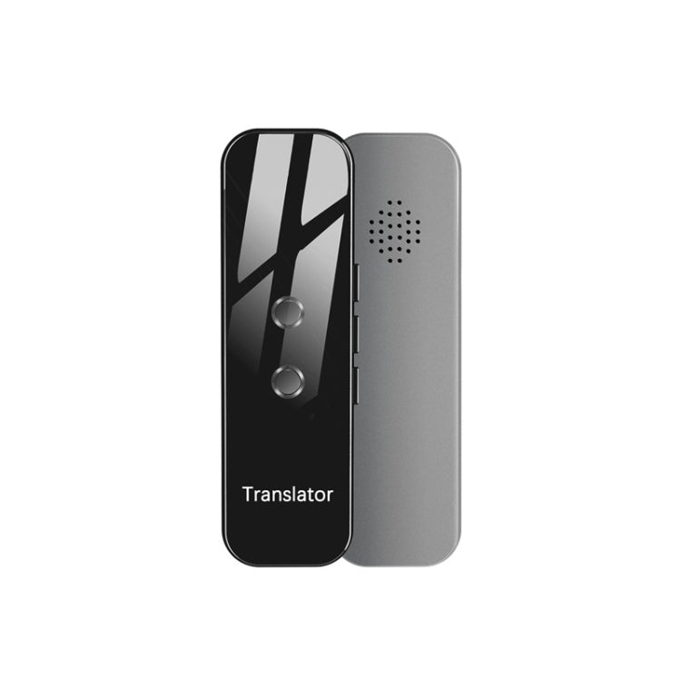 G6 Traductor de voz en tiempo real instantáneo portátil Traductor de varios idiomas Asistente de viaje personal, G6 Gray, G6 Black