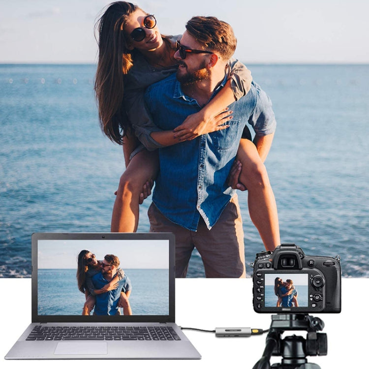 Z39A HDMI / F + Micrófono HDMI / F + Audio + Tarjeta de captura USB 4K, compatible con Windows Android Linux y MacOS, etc., Z39A