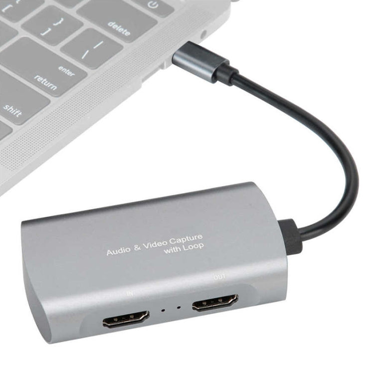 Tarjeta de captura de vídeo Z31A 4K tipo C a HDMI1080P con bucle