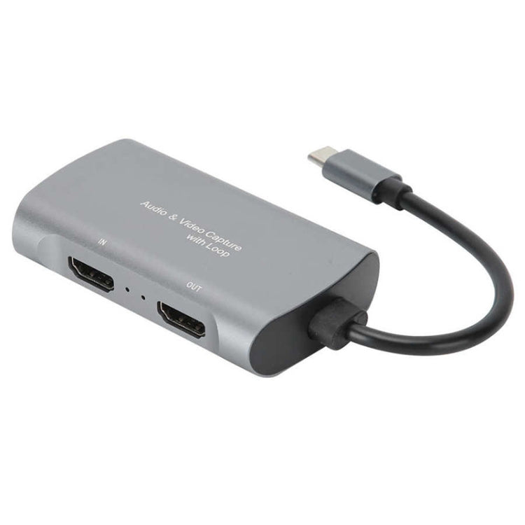 Tarjeta de captura de vídeo Z31A 4K tipo C a HDMI1080P con bucle