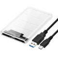 Caja portátil SATA a USB 3.1 Gen 2 de 2,5 pulgadas