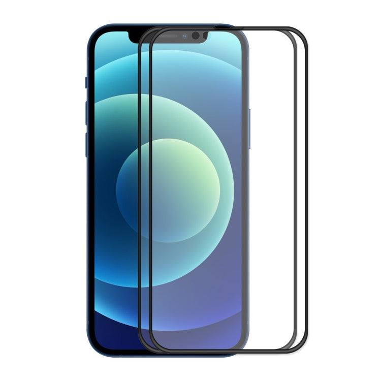 2 uds ENKAY Hat-Prince Anti-drop Full Glue vidrio templado película de pantalla completa Protector anticaída, For iPhone 13 mini (2pcs), For iPhone 13 / 13 Pro(2pcs), For iPhone 13 Pro Max(2pcs)