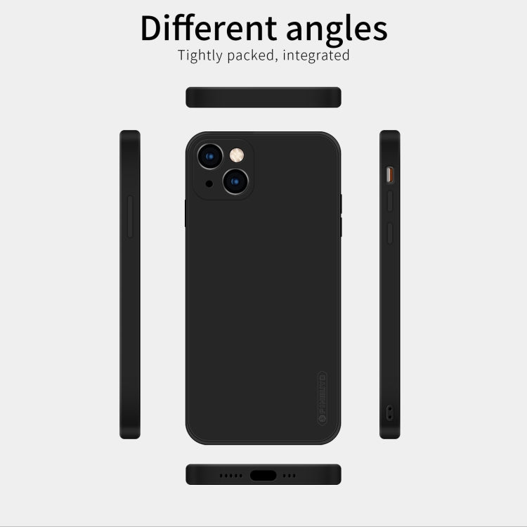 PINWUYO Touching Series Funda de silicona líquida TPU a prueba de golpes, For iPhone 13, For iPhone 13 Pro, For iPhone 13 Pro Max