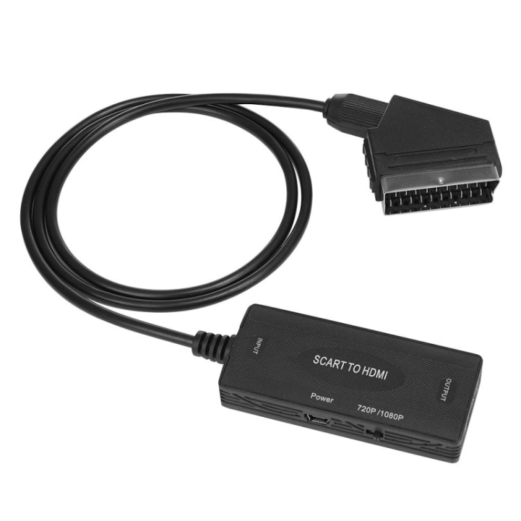 Adaptador convertidor de audio y vídeo SCART 1080P a HDMI, 1080P SCART to HDMI
