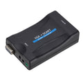 Adaptador convertidor de audio y vídeo 1080P VGA a SCART, VGA to SCART