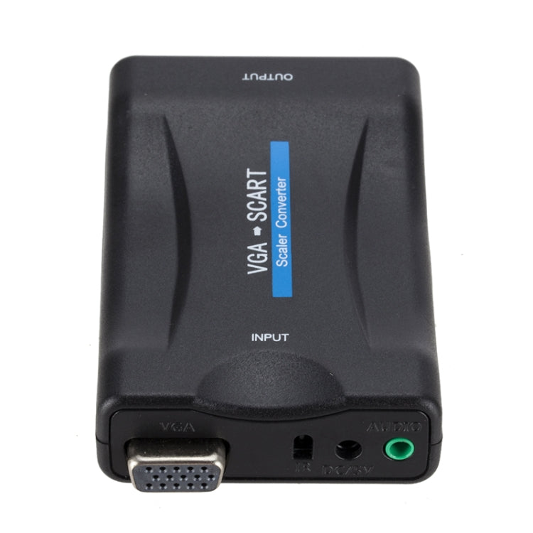 Adaptador convertidor de audio y vídeo 1080P VGA a SCART, VGA to SCART