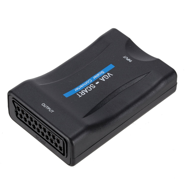 Adaptador convertidor de audio y vídeo 1080P VGA a SCART, VGA to SCART