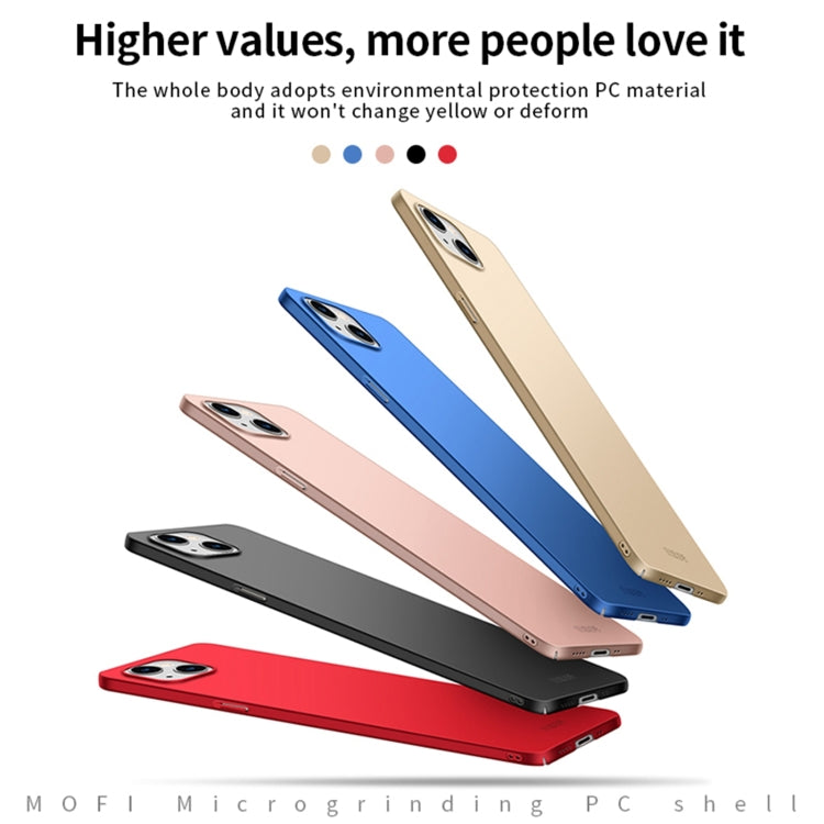Estuche rígido ultrafino MOFI Frosted PC, For iPhone 13 mini, For iPhone 13, For iPhone 13 Pro, For iPhone 13 Pro Max