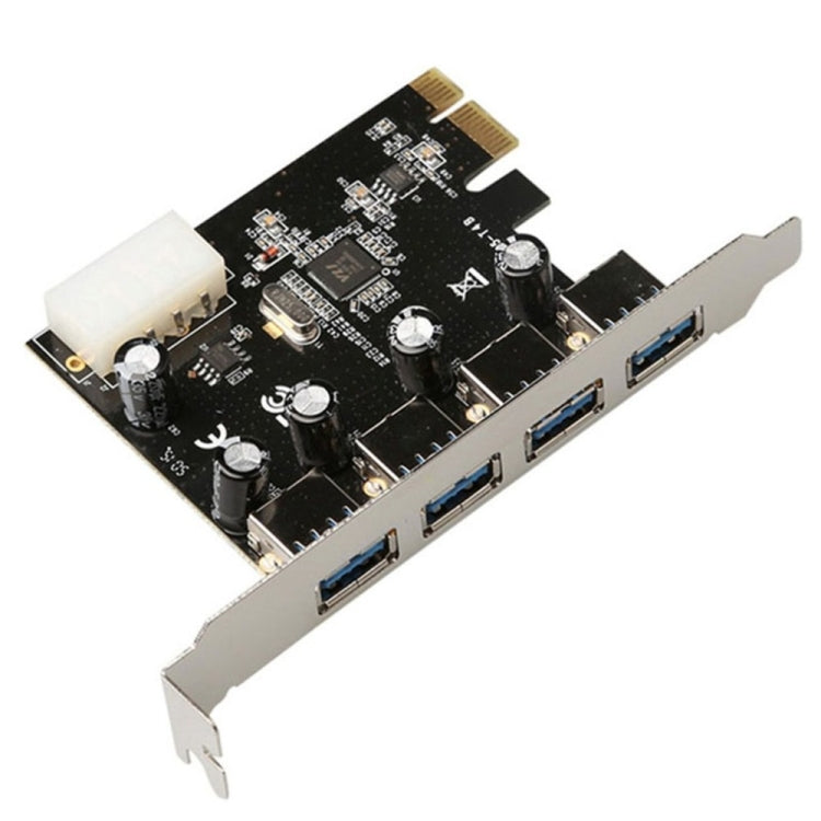 Adaptador Pci-E de tarjeta de expansión Pci Express USB 3.0 de 4 puertos