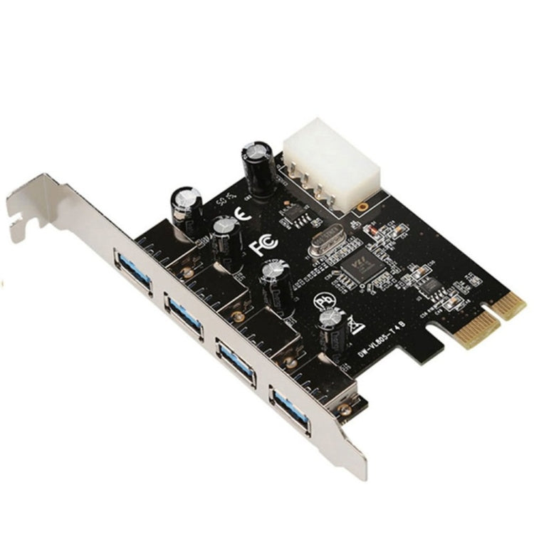 Adaptador Pci-E de tarjeta de expansión Pci Express USB 3.0 de 4 puertos