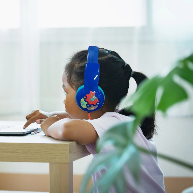 KID101 Auriculares portátiles lindos para niños que aprenden con cable