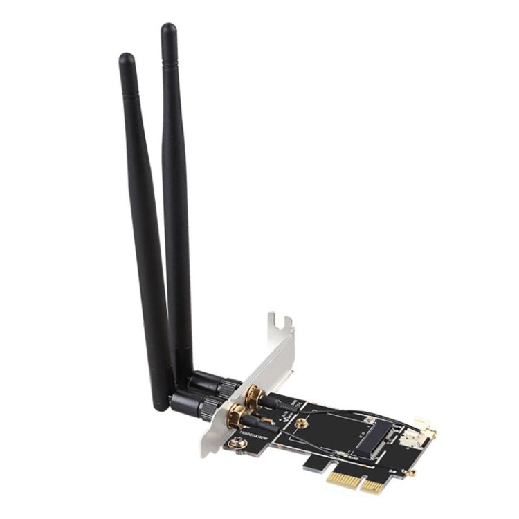 La tarjeta PCA-1X es un adaptador de antena dual