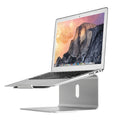 AP-2 Soporte ajustable para computadora portátil con rotación de 360 grados de aleación de aluminio para computadora portátil de 11 a 17 pulgadas, AP-2