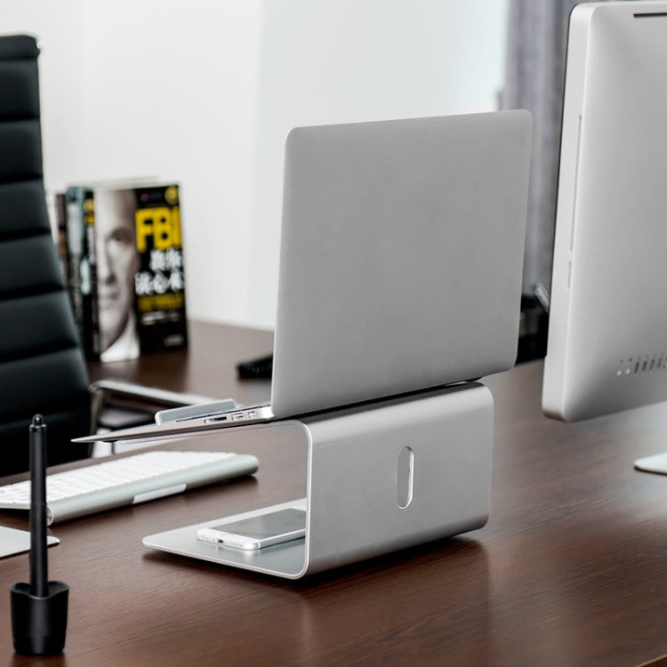 AP-2 Soporte ajustable para computadora portátil con rotación de 360 grados de aleación de aluminio para computadora portátil de 11 a 17 pulgadas, AP-2