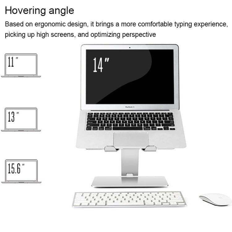 Soporte para computadora portátil de aleación de aluminio AP-2V, AP-2V