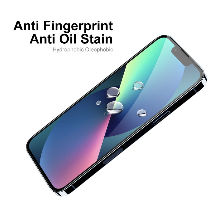 ENKAY Hat-Prince Full Glue Vidrio templado 6D Cobertura completa Protector antiarañazos para iPhone 13 / 13 Pro, 1pcs, 2pcs, 5pcs