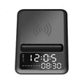 AEC BT512 Altavoz Bluetooth multifuncional 10W Cargador inalámbrico LED Reloj despertador electrónico de escritorio