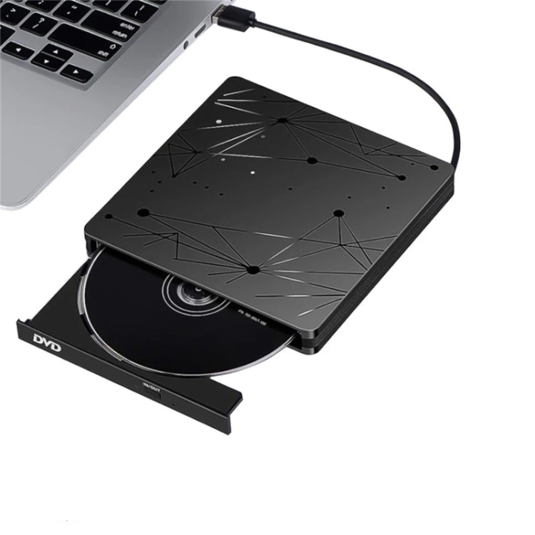 Lector externo de DVD RW portátil USB 3.0 Lector de unidad óptica