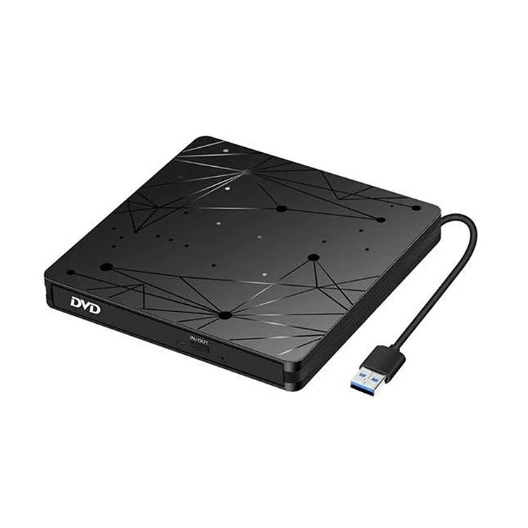 Lector externo de DVD RW portátil USB 3.0 Lector de unidad óptica