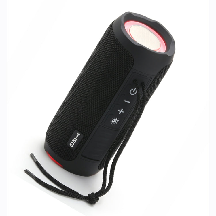 T&G TG227 Altavoz de música Bluetooth impermeable portátil para exteriores con soporte LED FM / TF / USB