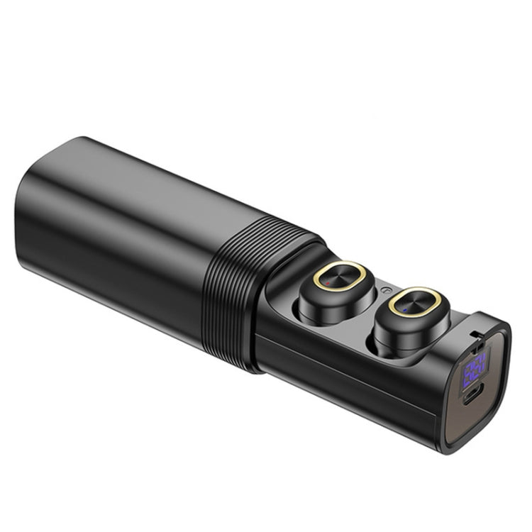 T&G TG909 TWS In-Ear Mini Auriculares Bluetooth Estéreo de Doble Canal con Pantalla LED