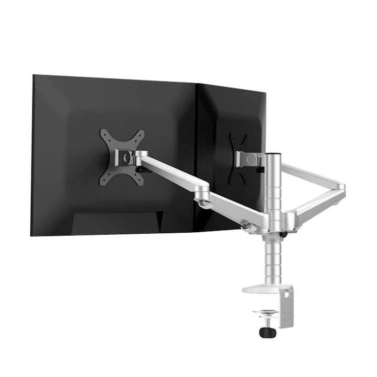 Soporte de montaje para Monitor de mesa, pantalla de escritorio, doble brazo de aluminio, OA-4S, OA-4S