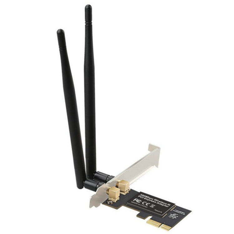 Tarjeta de red inalámbrica PCI-E de doble frecuencia de 300M