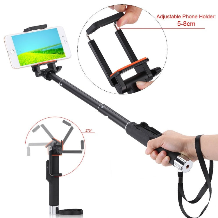 YT-888 Palo Selfie Giratorio con Bluetooth para Smartphone