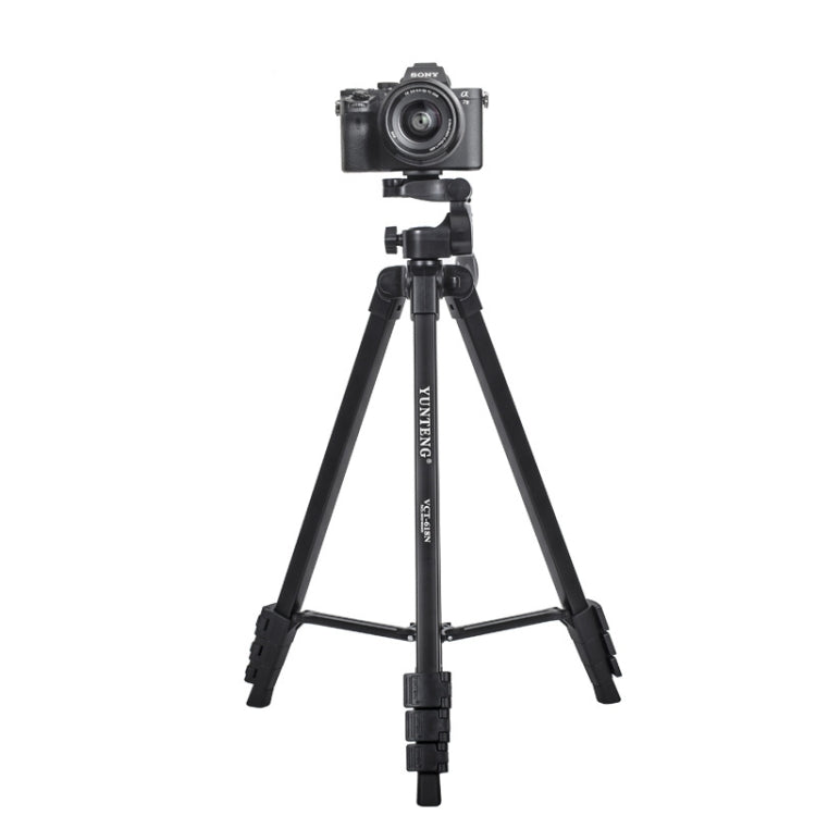 YUNTENG VCT-618N Soporte para trípode de aluminio de 1,8 m, VCT-618N