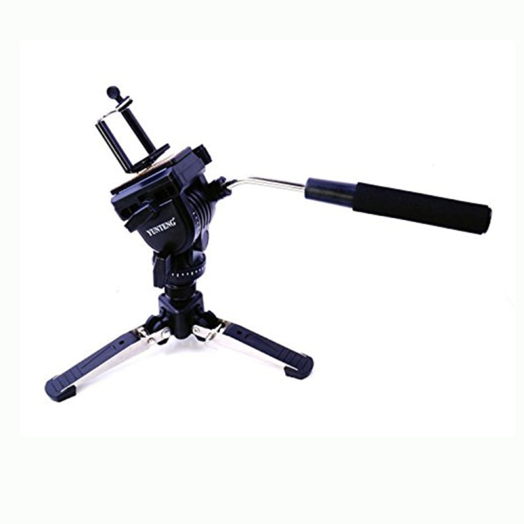 YUNTENG VCT-288 Monopié para montaje en trípode con cabezal de arrastre fluido, VCT-288
