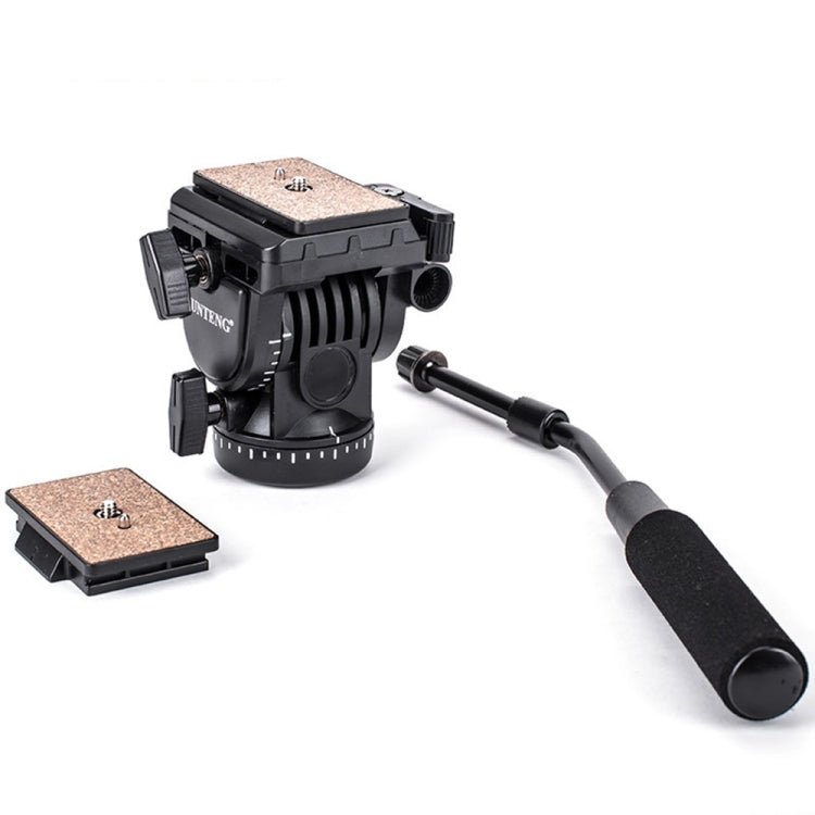 YUNTENG YT-950 Cabezal de arrastre fluido de acción para trípode de alta resistencia con placa de montaje rápido, YT-950