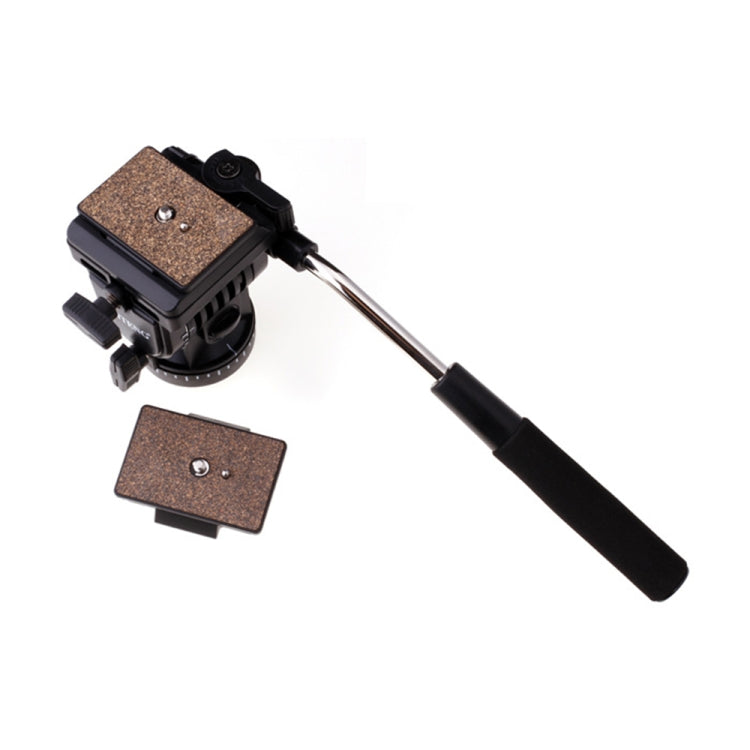 YUNTENG YT-950 Cabezal de arrastre fluido de acción para trípode de alta resistencia con placa de montaje rápido, YT-950