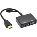 Visualización multipantalla Convertidor HDMI a VGA uno a dos