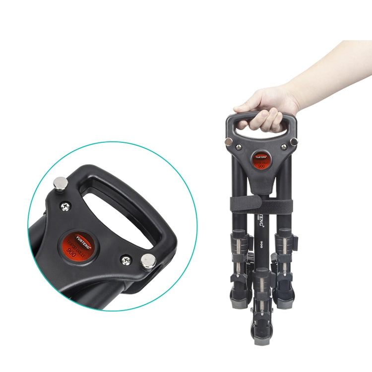 YUNTENG 900 Base de polea de trípode con Rueda de pie para trípode de cámara de aleación de Aluminio, Carga 15 KG, 900