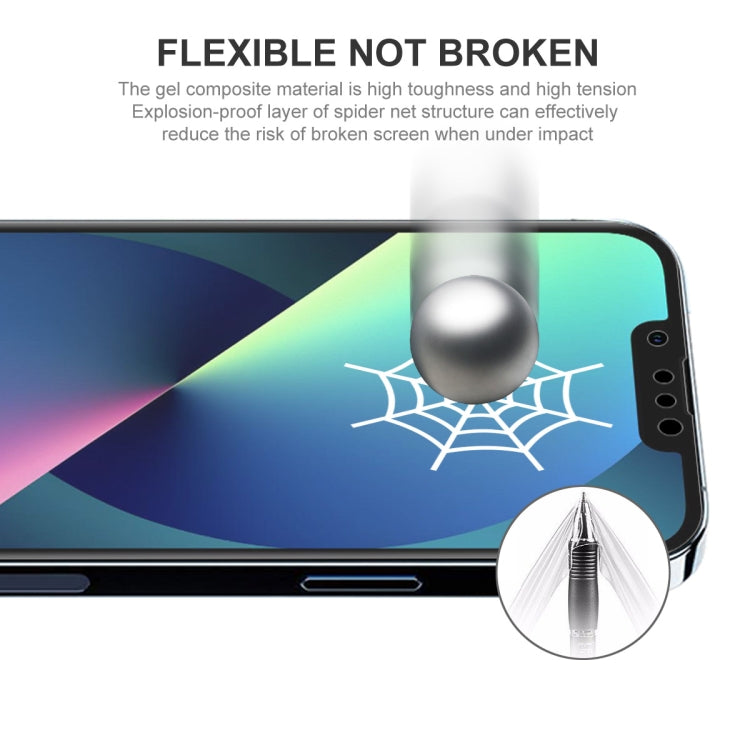 Película de hidrogel a prueba de explosiones con pegamento completo ENKAY de 2 piezas para iPhone 13 Pro Max, For iPhone 13 Pro Max(2 PCS)