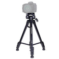 YUNTENG VCT-668 Soporte de trípode de aleación de aluminio para cabezal de amortiguación tridimensional, VCT-668