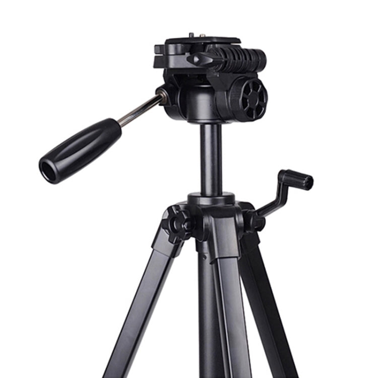 YUNTENG VCT-668 Soporte de trípode de aleación de aluminio para cabezal de amortiguación tridimensional, VCT-668