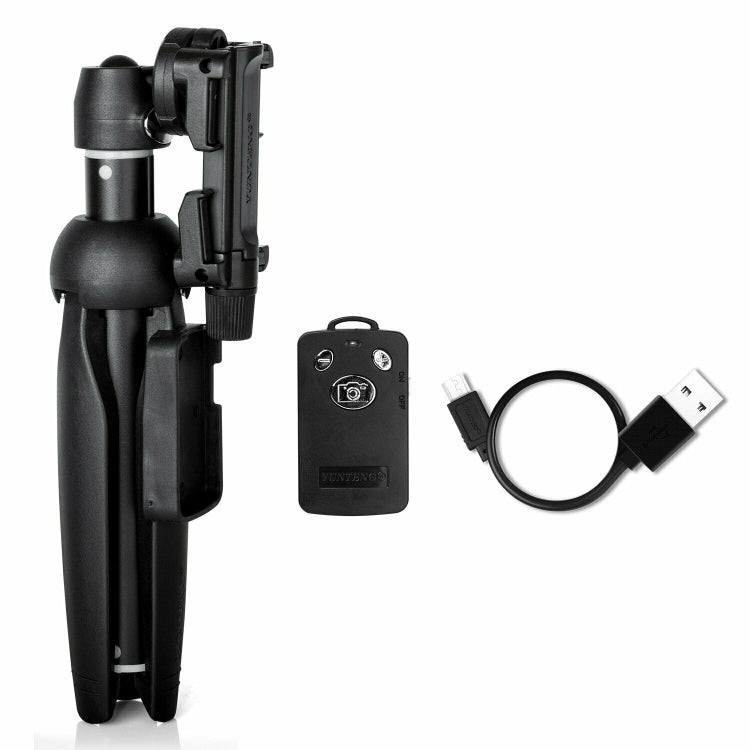 Yunteng YT-9928 Trípode de mano 3 en 1, palo selfie monopié, obturador remoto Bluetooth para todos los teléfonos inteligentes