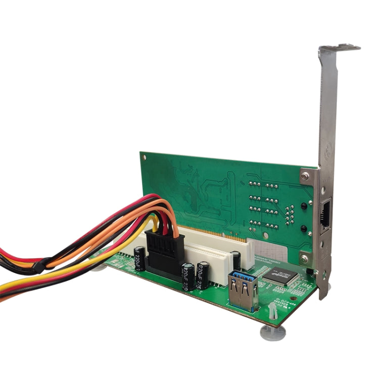 Tarjeta adaptadora de ranura PCIe a PCI dual Tarjeta de expansión USB 3.0