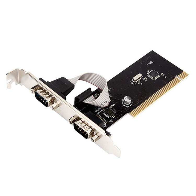 Puerto serie RS232 TX382B Adaptador de tarjeta elevadora Com de 2 puertos Pci a 9 pines con número de seguimiento