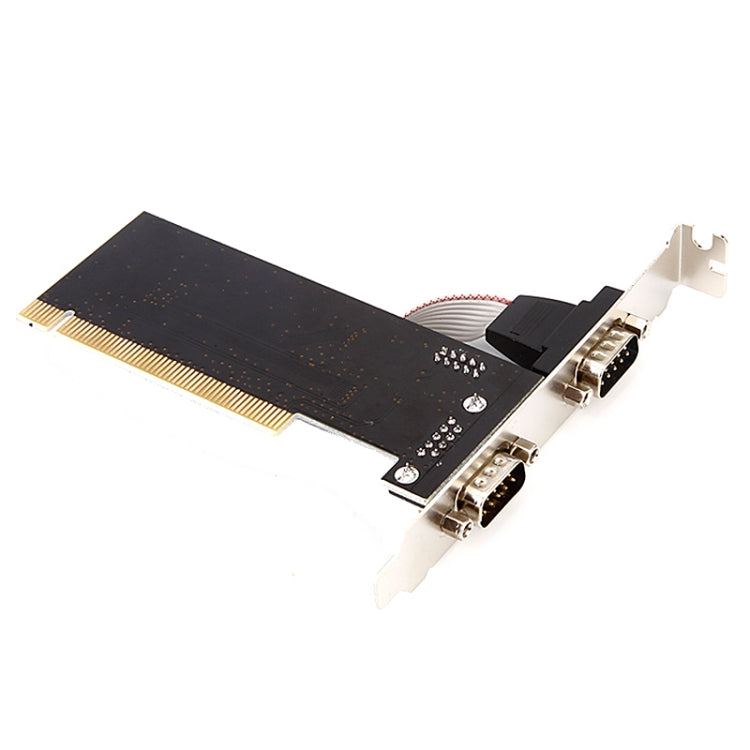 Puerto serie RS232 TX382B Adaptador de tarjeta elevadora Com de 2 puertos Pci a 9 pines con número de seguimiento