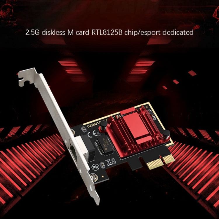 Tarjeta de red para juegos de computadora Gigabit 2.5G