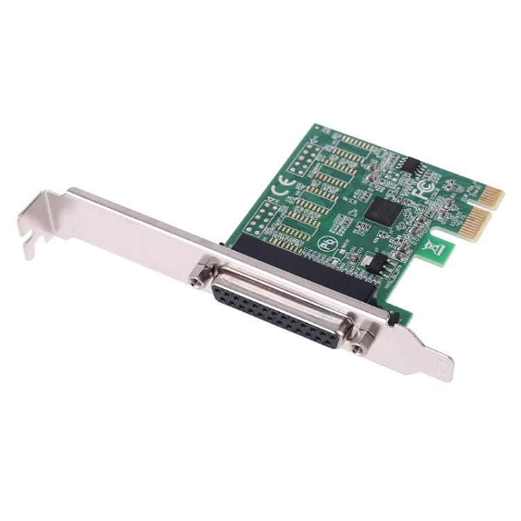 Puerto paralelo DB25 25pin PCIE Riser Card Printer LPT a PCI-E Express Cards AX99100 Adaptador convertidor