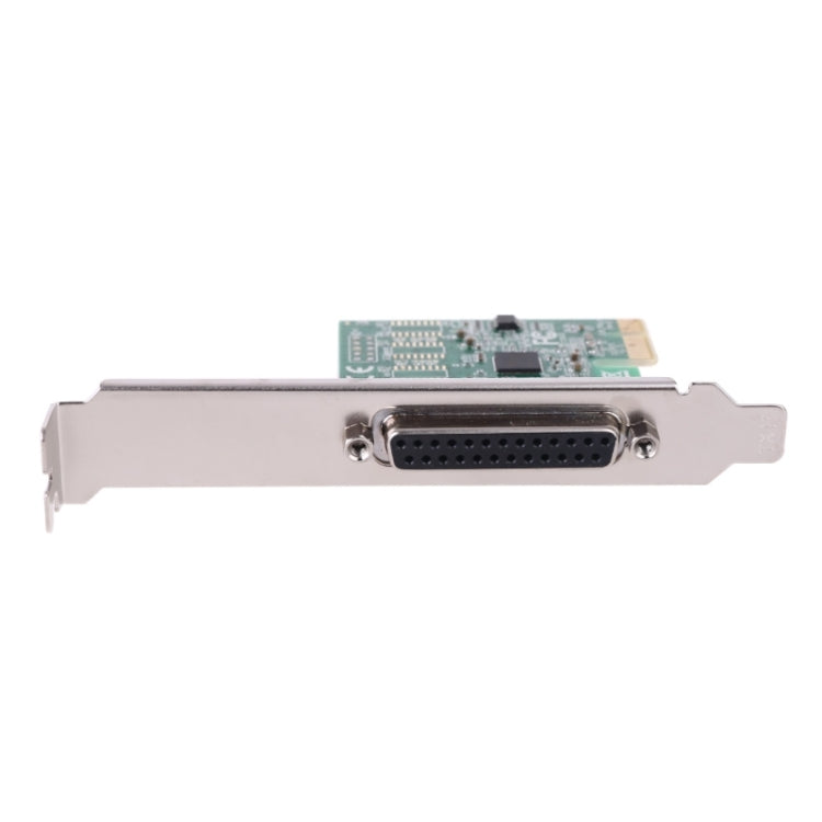 Puerto paralelo DB25 25pin PCIE Riser Card Printer LPT a PCI-E Express Cards AX99100 Adaptador convertidor