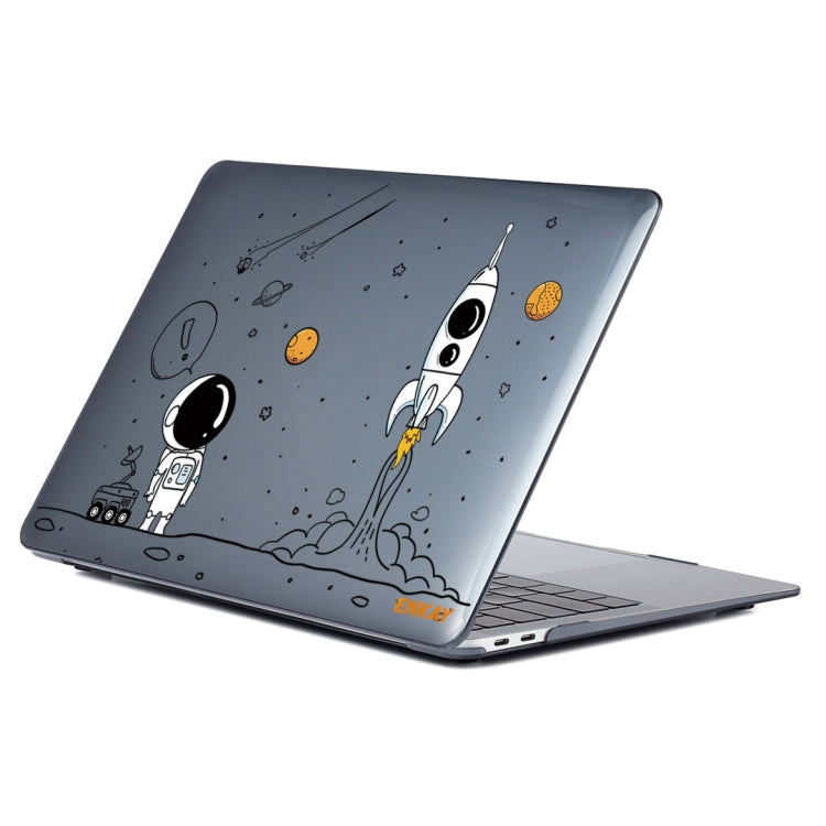 ENKAY Spaceman Pattern Laotop - Funda protectora de cristal para MacBook Pro de 14,2 pulgadas A2442 (2021), For MacBook Pro 14.2 inch A2442 2021/A2779 2023, For MacBook Pro 14.2 inch A2442 2021/A2779 2023/14 inch A3434 2025 (M5)